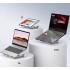 UGREEN LP876 Adjustable with Rotating Base, Foldable, 360° Rotating, Laptop Stand Holder - Silver